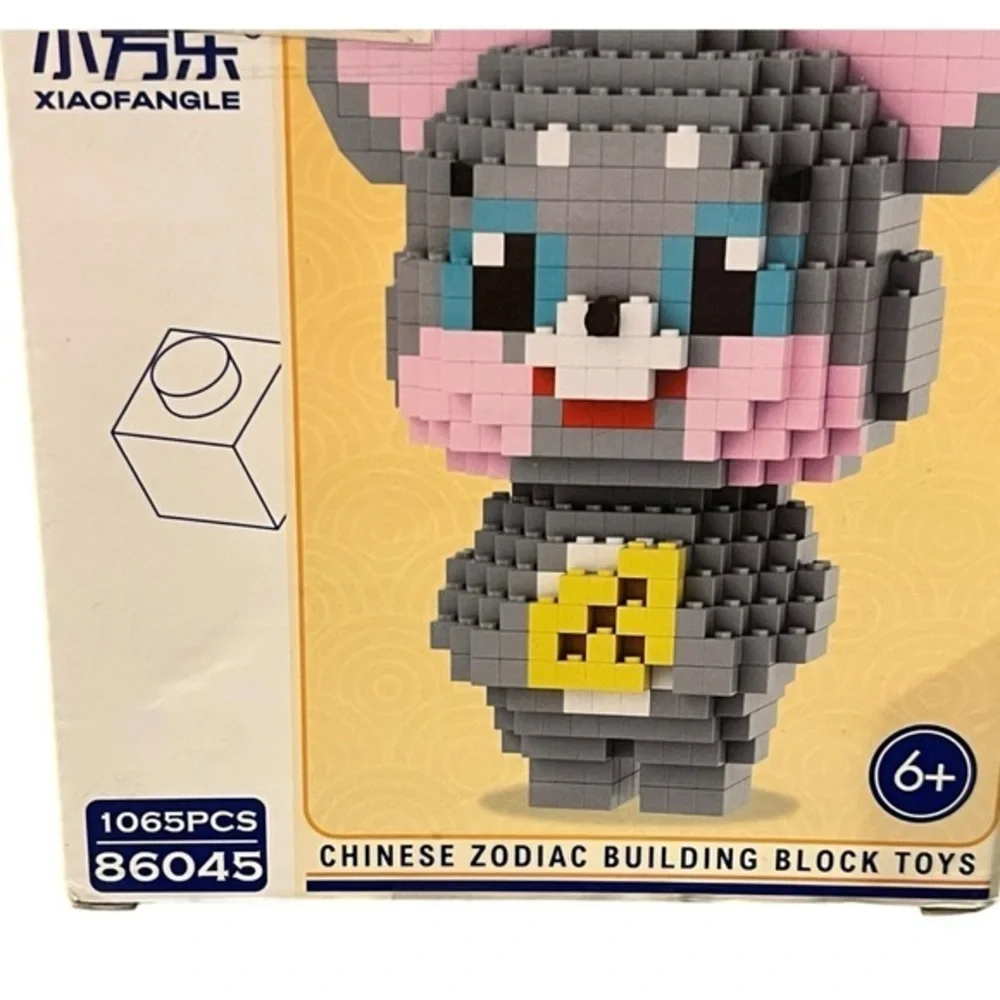 Chinese Zodiac Micro‎ Building Block MOUSE Kit 1065 Pieces NEW Gift 6+ CUTE!